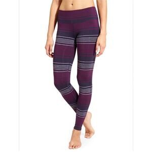 Athleta COLORBLOCK STRIPE CHATURANGA TIGHT leggings sz. XS